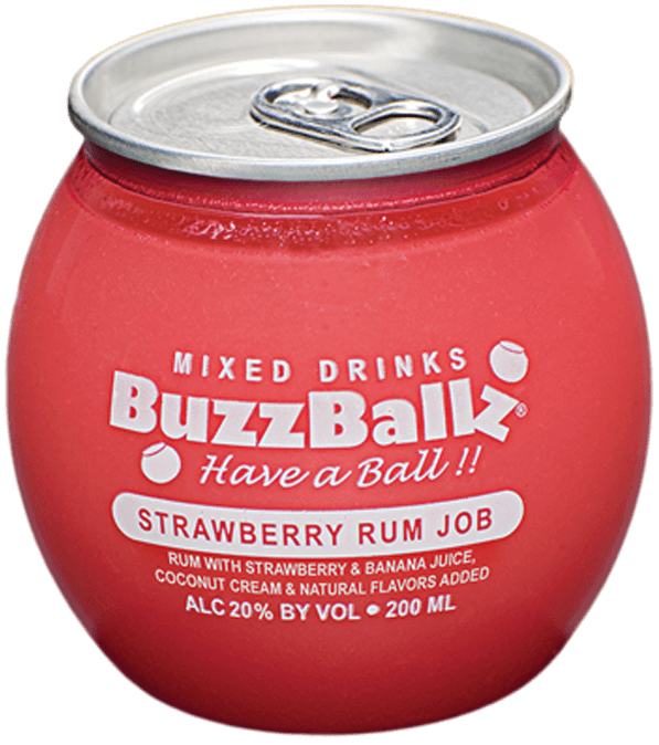Buzzballz Strawberry Rum Job