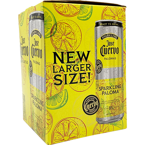 Jose Cuervo Authentic Sparkling Lime Cans