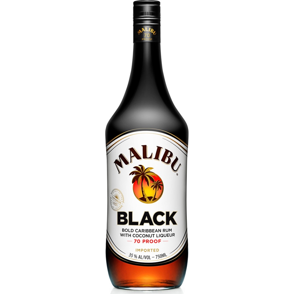 Malibu Black Coconut Rum