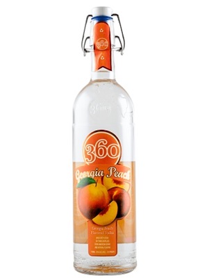 360 Georgia Peach Flavor Vodka