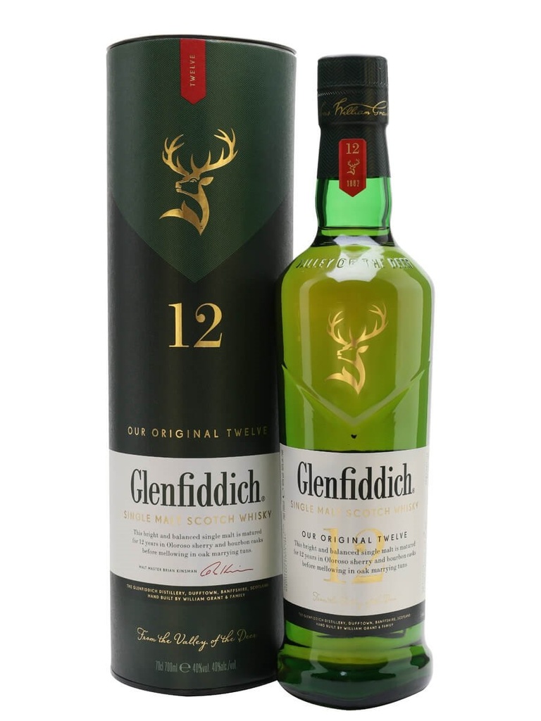 Glenfiddich 12 Year Old Scotch
