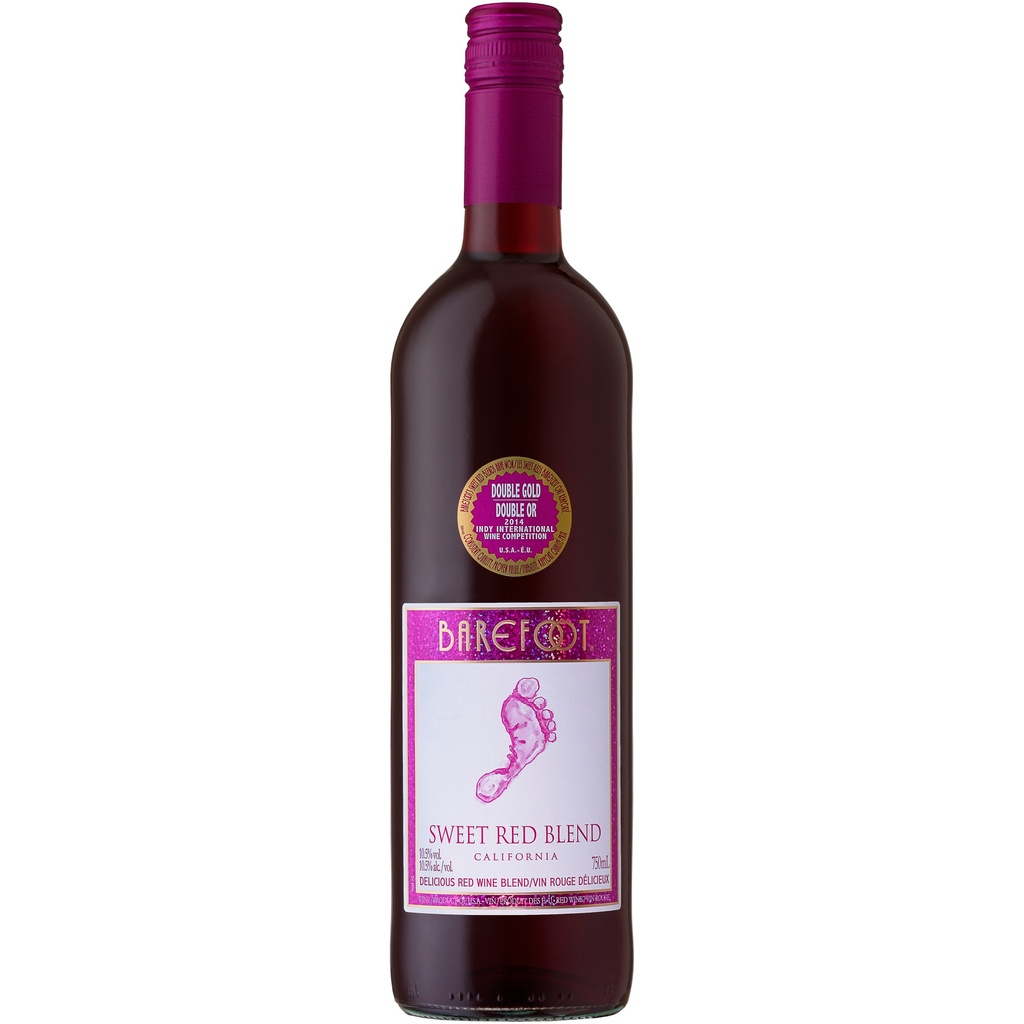 Barefoot Sweet Red Blend California (Pet)