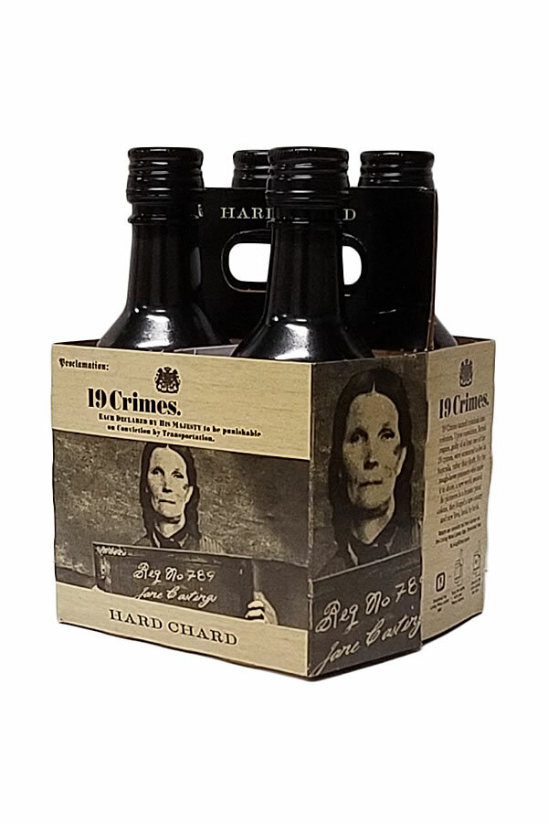 19 Crimes Chardonnay 187Mls 4 Pk