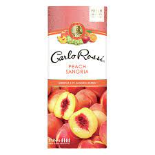Carlo Rossi Peach Sangria Box