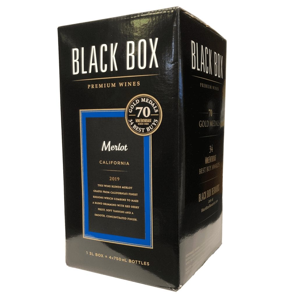 Black Box Merlot Box Wine California
