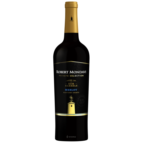 Robert Mondavi Priv Sel Merlot Aged In Rum Brl