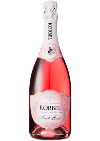 Korbel Sweet Rose Champagne