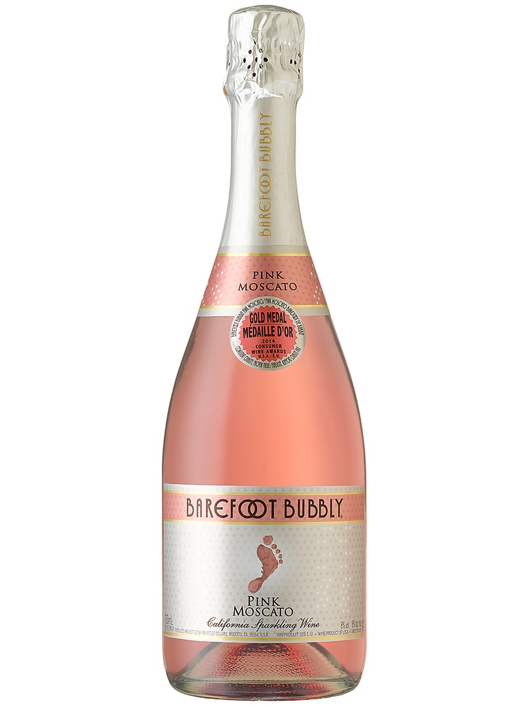 Barefoot Bubbly Pink Moscato