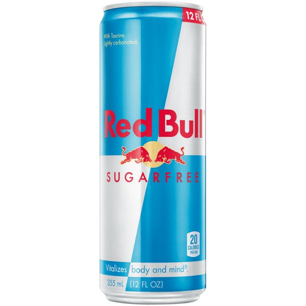 Red Bull Energy Drink, Sugar Free 12Oz