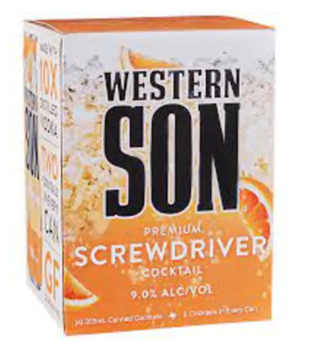 Western Son Screwdriver 355Ml