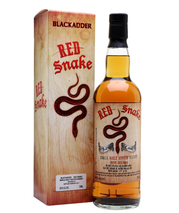 Blackadder Red Snake Single Malt Scotch